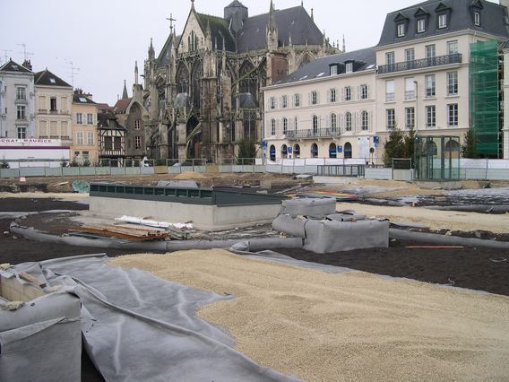  Travaux du parking souterrain de la cathédrale